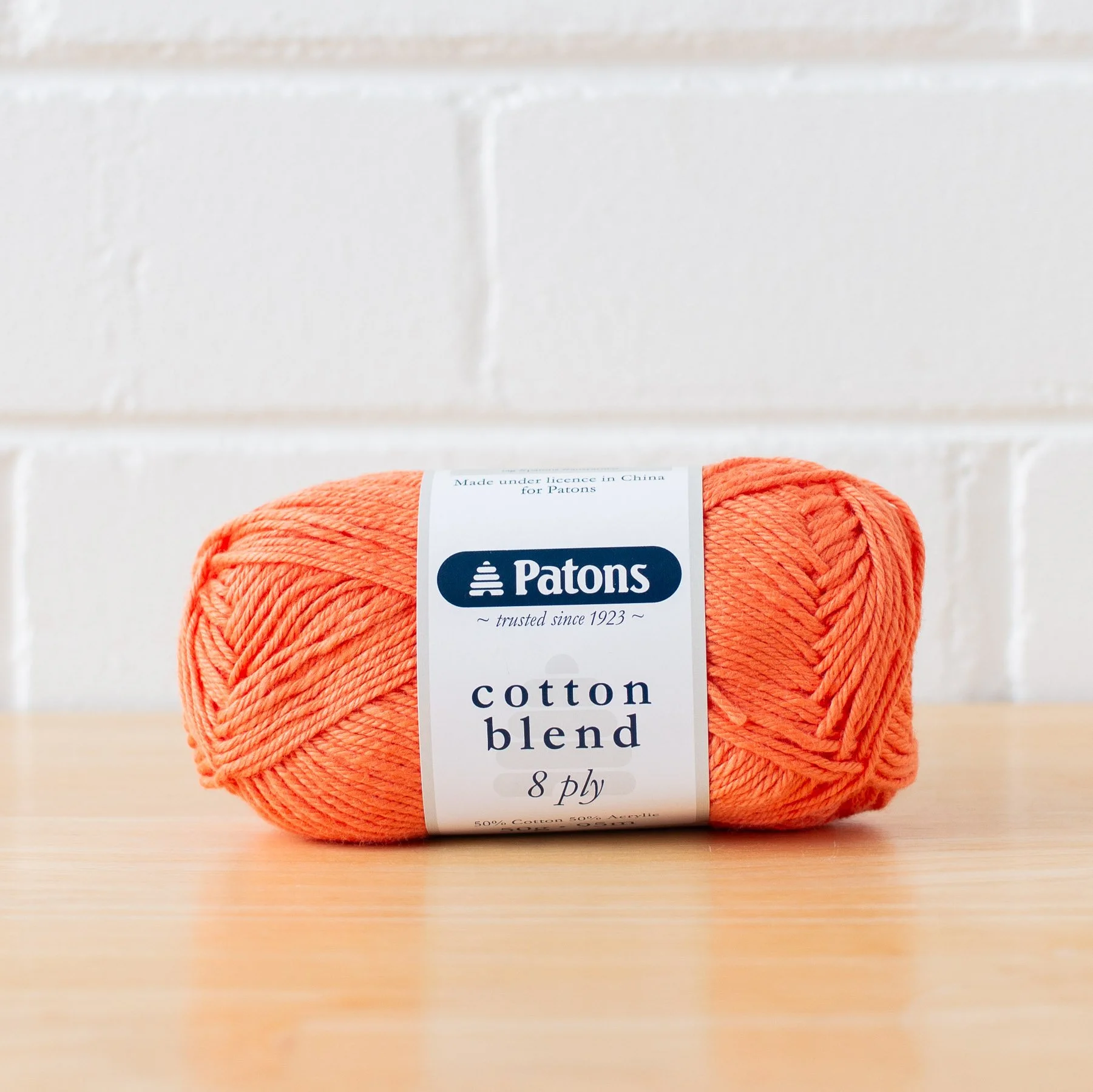 Cotton Blend 8 Ply | Cantaloupe 47 — Loom + Spindle
